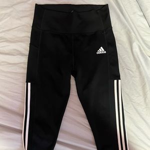 Adidas leggings size medium black